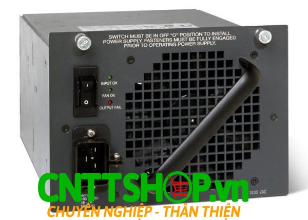 Cisco PWR-C45-1400AC Catalyst 4500 Series 1400 Watt Power Supply