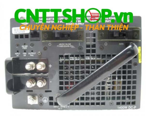Cisco PWR-C45-1400DC-P Catalyst 4500 Series triple input 1400W DC power supply with integrated power entry module (PEM)