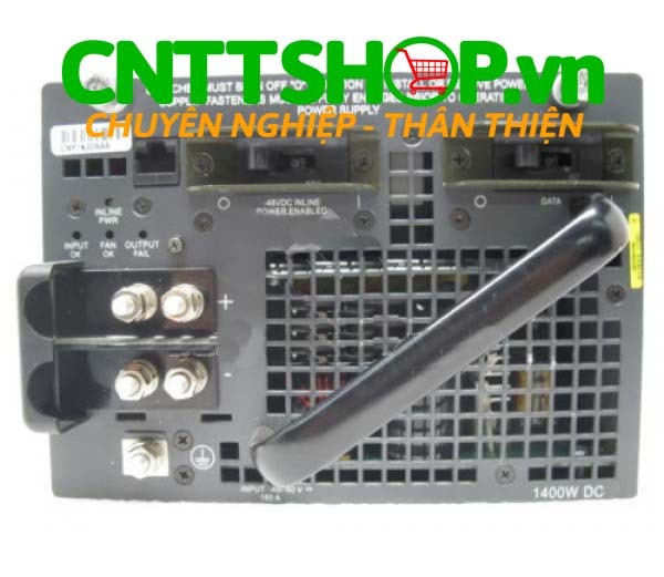 Cisco PWR-C45-1400DC Catalyst 4500 Series triple input 1400W DC power supply (data only)