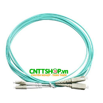 Dây nhảy quang Multi Mode OM3 LC-SC-3m Duplex  50 /125μm