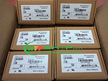 E1MG-TX-A Module quang Brocade 1000BASE-TX SFP Copper, RJ-45, TAA compliant