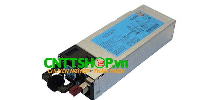 thumbnail image 2 of HP 500W Flex Slot Platinum Hot Plug Power Supply (720478-B21, 754377-001) – Grade A Open Box 2 of 5