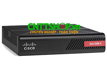 ASA5506-K8 Cisco ASA 5506-X with FirePOWER services, 8GE Data, 1GE Mgmt, AC, DES
