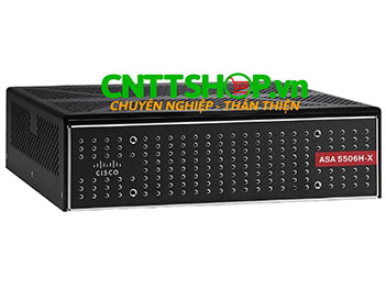 ASA5506H-SP-BUN-K9 Cisco ASA 5506H-X with FirePOWER SEC Plus, 4GE Data, 3DES/AES