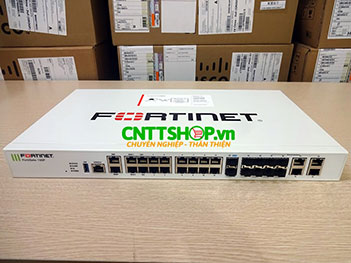 FG-100F Firewall FortiGate 100F with Multiple GE RJ45, GE SFP, 10GE SFP+ slots