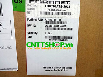 FG-501E Firewall Fortinet FortiGate 501E series