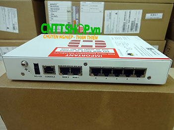 FG-50E Firewall Fortinet FortiGate 50E 2x WAN ports, 5x Switch ports