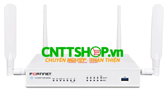 Tường lửa FWF-30E-3G4G-NAM-BDL FortiWiFi-30E-3G4G-NAM with 1 Year 8x5 UTM Protection