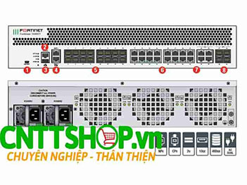 FG-1500DT-BDL Firewall Fortinet FortiGate 1500D series