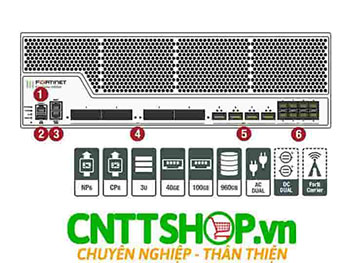 FG-3800D-BDL Firewall Fortinet FortiGate 3800D series