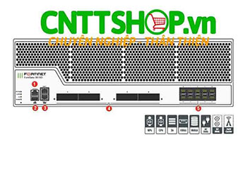 FG-3815D-NEBS Firewall Fortinet FortiGate 3800D series