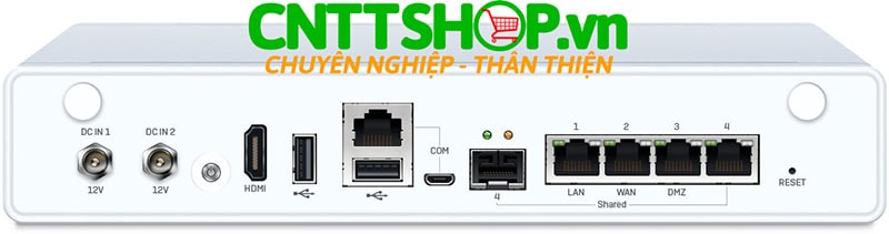 Sophos XG 106W Rev.1 Appliance with 4 GE ports, SSD + Base License
