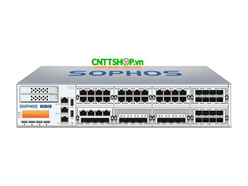XG 750 HW Sophos XG 750 Rev. 2 XG75TCHUS Appliance with 8 GE FleXi Port module, 7 expansion bays