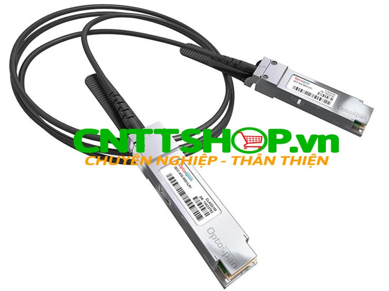 Cable DAC Ruckus 40G-QSFP-C-00501 QSFP Direct attack passive cable Twinax copper 0.5m 8-pack Transceiver