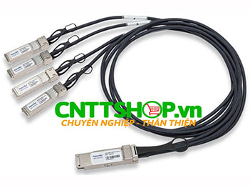 Cable DAC Ruckus E40G-QSFP-4SFP-C-0101 QSFP+ passive Copper 1m