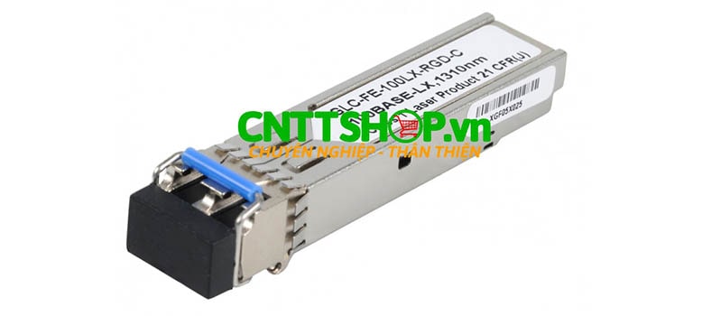 Module quang Cisco 10-2080-01 100BASE-LX SFP module for Industrial Ethernet 100-MB ports, 1310 nm, 10 km SMF Transceiver