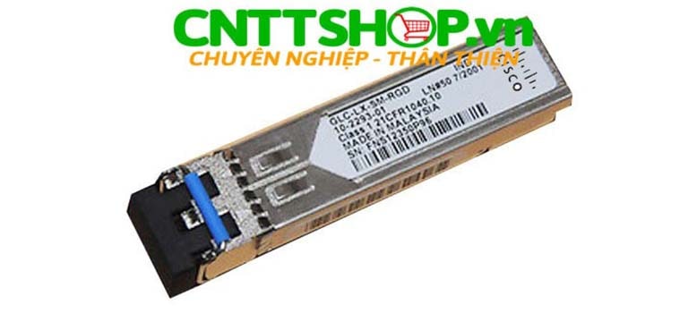 Module quang SFP Cisco 10-2293-01 1000BASE-LX/LH, Single mode and Multi mode, 1310nm, DOM, 10KM, Industrial Ethernet Transceiver