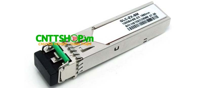 Module quang Cisco GLC-ZX-SM SFP Transceiver 1000BASE-ZX, 1550nm, Single mode, 70km
