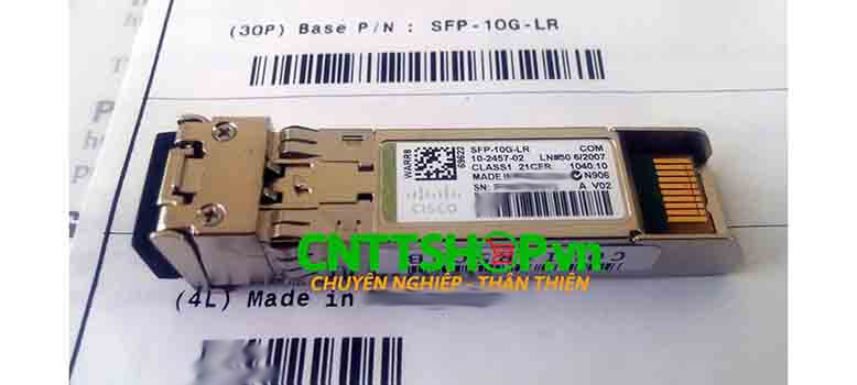 Module quang Cisco SFP-10G-LR= 10GBASE-LR SFP Module