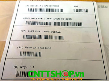 Cisco XFP-10GLR-OC192SR XFP SMF 1310-nm LC Duplex 10km