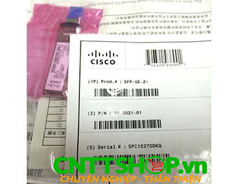 Cisco SFP-GE-Z 1000BASE-ZX 1550nm DOM SMF 70km