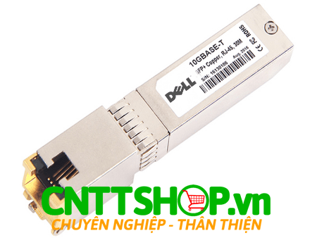 Dell SFP SFP-10G-T Electrical 10GBASE-T module, 100 m over CAT5/6 Transceiver