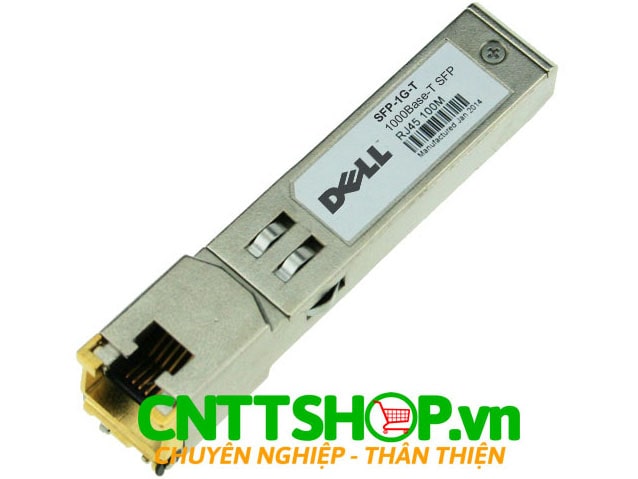 Dell SFP SFP-1G-T Electrical 1000BASE-T module, 100 m over CAT5/6 Transceiver