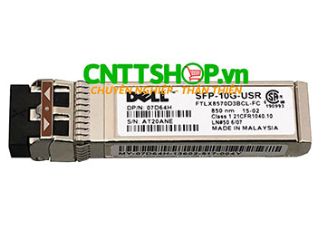 SFP-10G-USR Dell SFP 10GBASE-USR 850nm 150m MMF SFP+ Transceivers