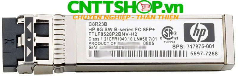 HPE C8R23B MSA 8Gb Short Wave Fibre Channel SFP+ 4-pack Optic Transceiver