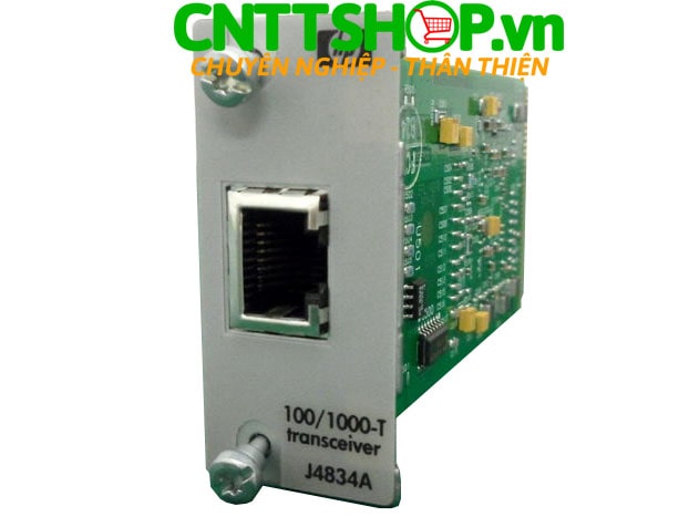 Module quang HP ProCurve J4834A 100/1000-T RJ45 Transceiver