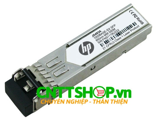 Module quang HP JD493A X124 1G SFP LC SX 850nm 550m Transceiver