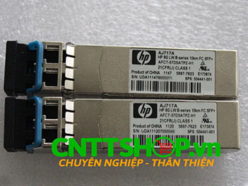 AJ717A HPE 8Gb Long Wave B-series 10km FC 1 Pack SFP+ Transceiver