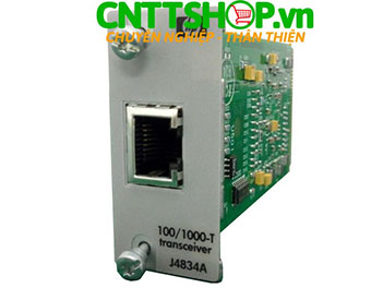 J4834A Module quang HP ProCurve 100/1000-T RJ45 Transceiver
