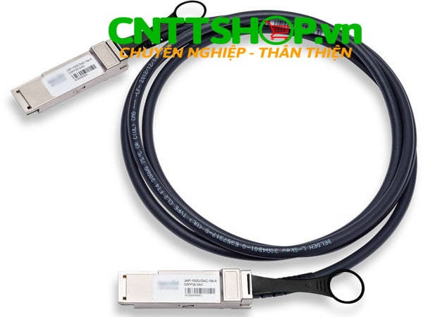 Cable DAC Juniper JNP-100G-DAC-1M QSFP28 to QSFP28 Ethernet Direct Attach Copper 1 m