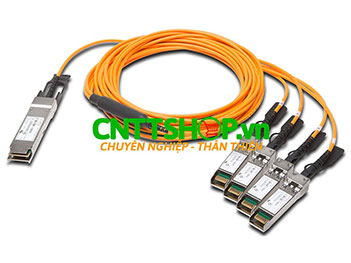 Juniper JNP-QSFP-AOCBO-5M 40G QSFP+ to 4x10G SFP+ Breakout AOC 5m Cable