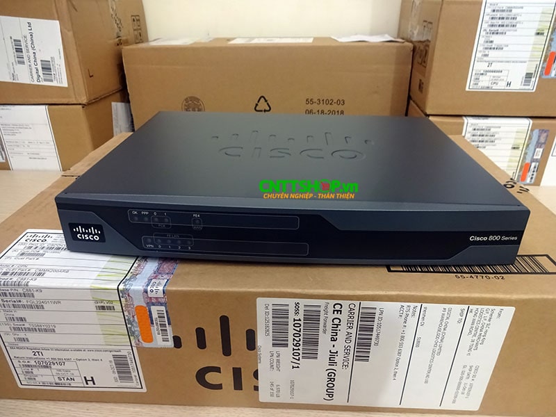Phân phối Cisco 881 Ethernet Security Router C881-K9 chính hãng giá tốt.