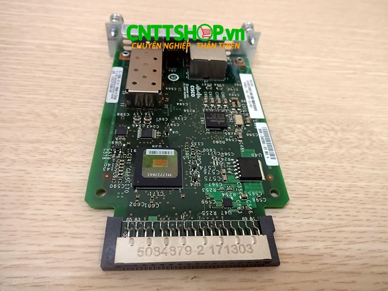 EHWIC-1GE-SFP-CU - EHWIC 1 port dual mode SFP(100M/1G) or GE(10M/100M/1G)