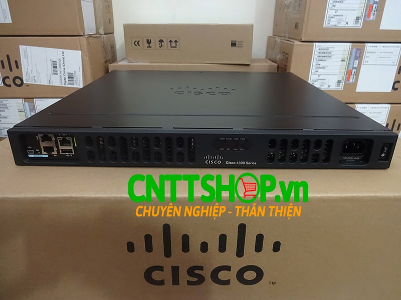 Cisco ISR4331-AX/K9 ISR 4331 AX Bundle w/ IPBase APP,SEC license