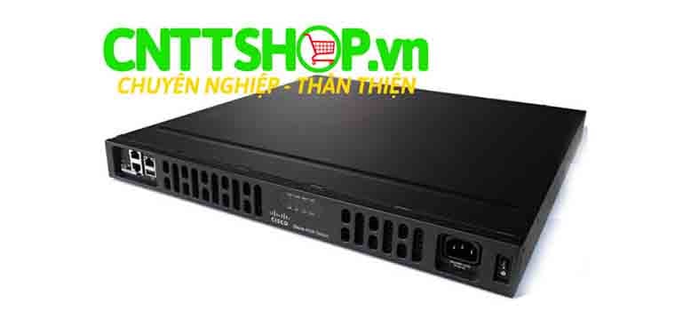 Router ISR4331/K9 Cisco ISR 4331 (3 GE, 2 NIM, 1 SM, 4 GB FLASH, 4 GB DRAM