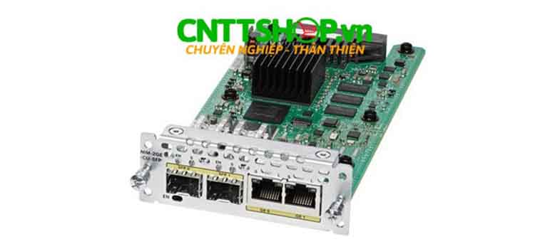 NIM-2GE-CU-SFP Cisco 2 Port GE/SFP Network Interface Module