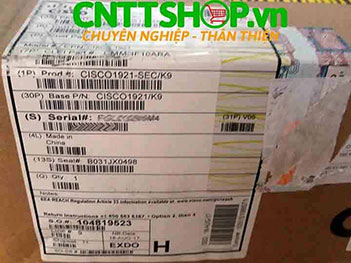CISCO1921/K9 Cisco 1921 Integrated Services Router