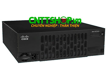 ISR4461/K9 Cisco ISR 4461 with 4 GE, 3 NIM slots, 1 ISC slot, 3 SM slots Router