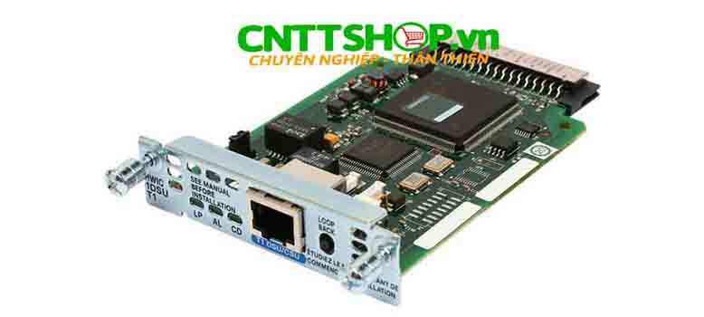 HWIC-1DSU-T1 Cisco 1 Port T1/Fractional T1 DSU/CSU WAN Interface Card