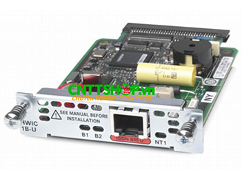 HWIC-1B-U= - 1-port ISDN BRI NT1 HWIC