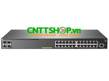 JL255A Switch Aruba 2930F 24 Ports 10/100/1000 PoE+ 370W, 4 SFP+ Uplink
