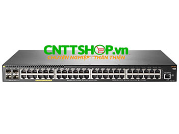 JL256A Switch Aruba 2930F 48 Ports 10/100/1000 PoE+ 370W, 4 SFP+ Uplink