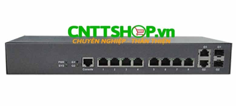 Switch BDCOM S2226IB 24 10/100 Base-T ports, 2 gigabit combo ports