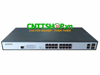 Switch BDCOM S2518-B 16 10/100M/1000M Base-T Ports, 2 SFP Ports