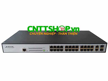 Switch BDCOM S2528-B 24 10/100M/1000M Base-T Ports, 4 SFP Ports