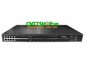 Switch BDCOM S2928F 16 SFP Ports, 8 TX/SFP, 4 10GE/GE SFP+ Ports